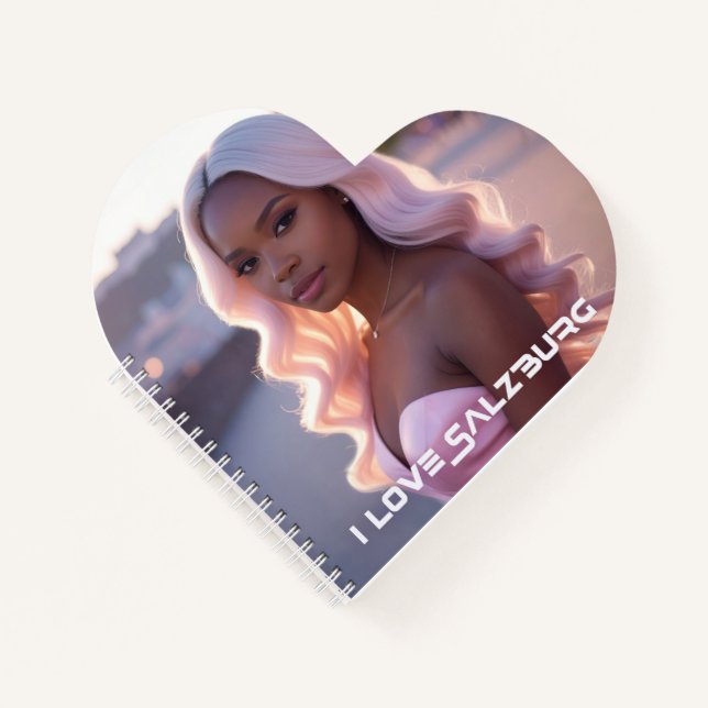 CUADERNO SALZBURG - AUSTRIA - I LOVE SALZBURG (Anverso)