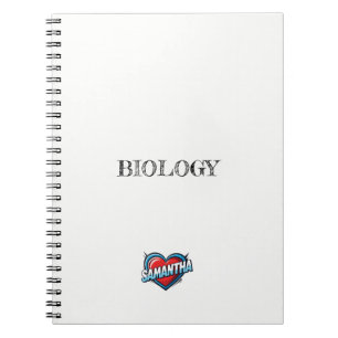 Cuaderno Samantha Heart Blanco