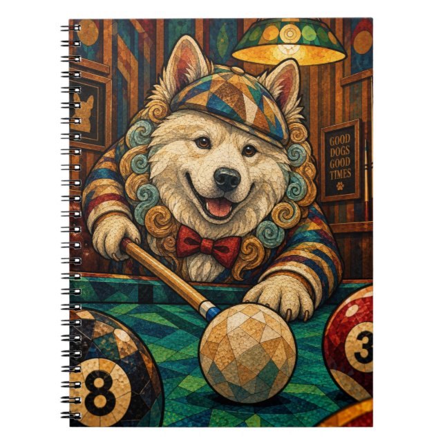 Cuaderno Samoyedo, Mosaico Geométrico (Frente)