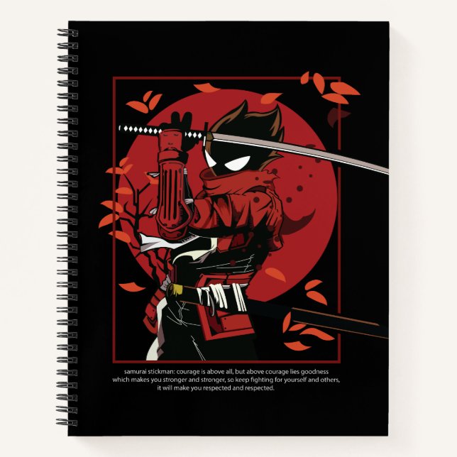 Cuaderno Samurai (Anverso)