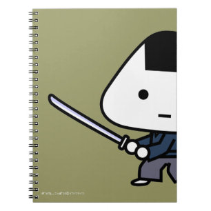 Cuaderno - samurai de RiceBall - oro