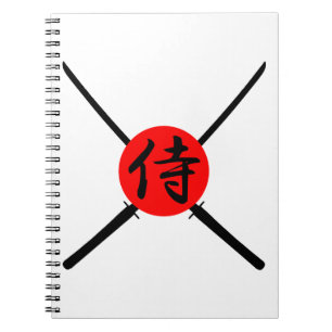 Cuaderno SAMURAI - Espada y kanji