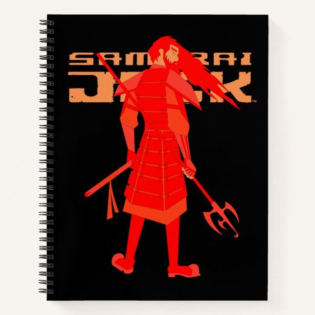 Cuaderno Samurai Jack Red Warrior Graphic (Anverso)