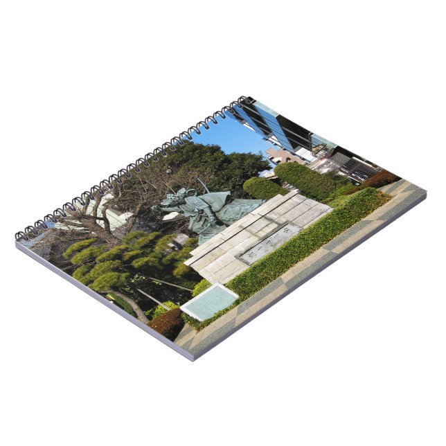 Cuaderno Samurai Kamakura Gongoro Kagemasa Kabuki Estatua (Lado Izquierdo)