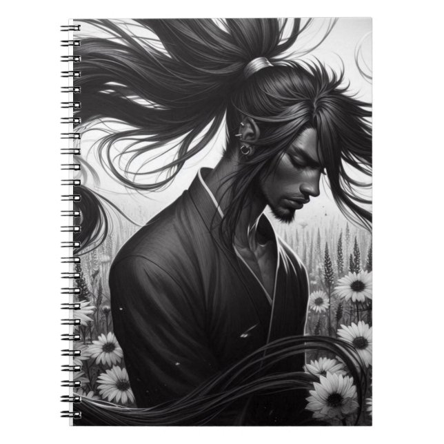 Cuaderno Samurai negro (Frente)