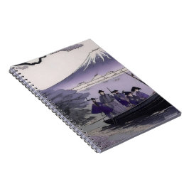Cuaderno Samurai Notebook Mount Fuji Japanese Art