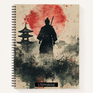 Cuaderno Samurái Silencioso Bosque Carmesí (3)