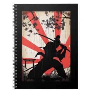 Cuaderno Samurai Warrior Art, el espadachín japonés