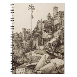 Cuaderno San Antonio leyendo por Albrecht Durer