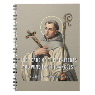 Cuaderno San Bernardo de Claraval Ángeles del Vino Católico