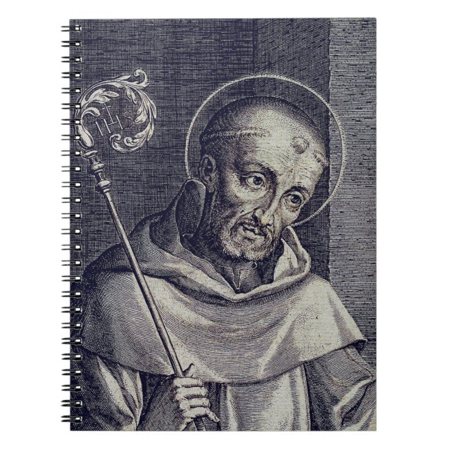 Cuaderno San Bernardo de Claraval Doctor Melifluo Arte (Frente)
