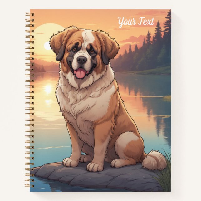 Cuaderno San Bernardo junto al lago (Anverso)