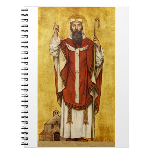 Cuaderno San Bonifacio de Maguncia - Patrono de los educado (Frente)