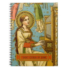 Cuaderno San Cecilia NeoGótica de Roma (detalle; BNG 02)