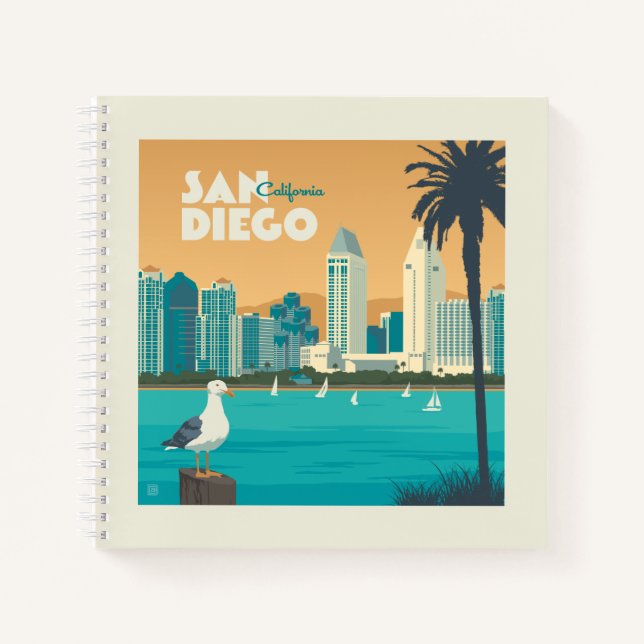 Cuaderno San Diego, California (Anverso)