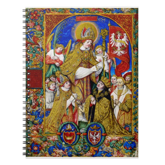 Cuaderno San Estanislao Obispo y Mártir Arte Fino (Frente)