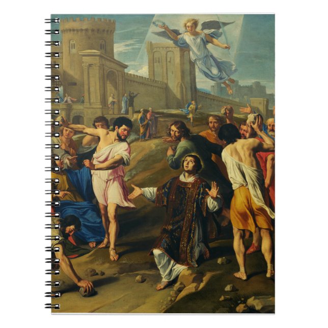 Cuaderno San Esteban el Protomártir Iconografía de Arte Fin (Frente)