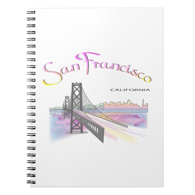 Cuaderno San Francisco, CA (Frente)