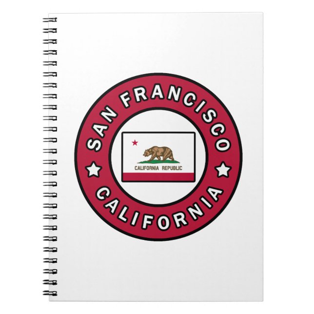 Cuaderno San Francisco California (Frente)