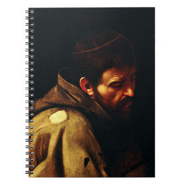 Cuaderno San Francisco de Asís por Caravaggio