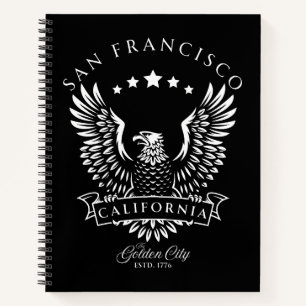 Cuaderno San Francisco La Ciudad Dorada California Vintage