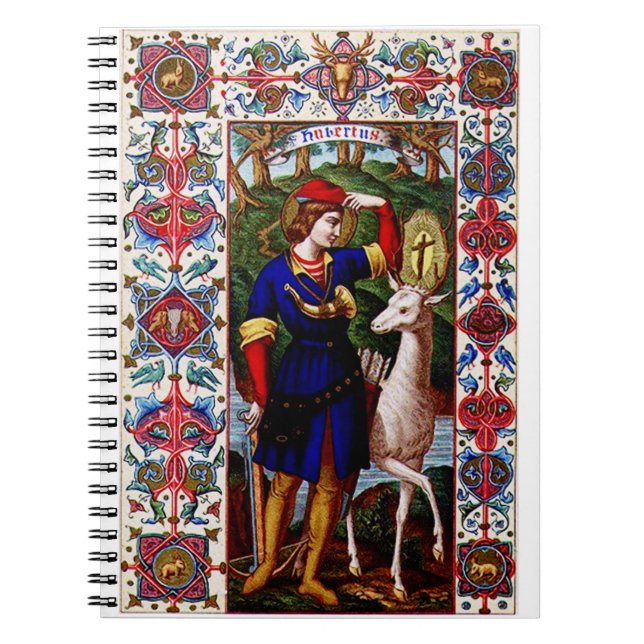 Cuaderno San Huberto de Lieja con el ciervo  (Frente)