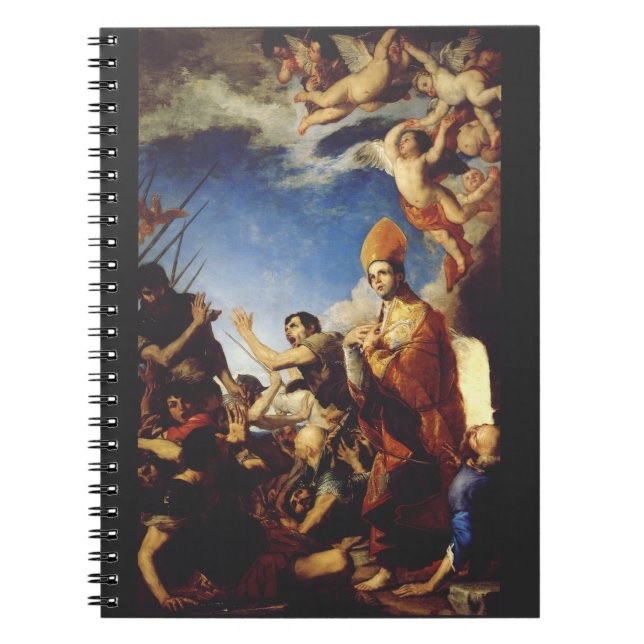 Cuaderno San Jenaro, Obispo de Benevento - Arte fino (Frente)