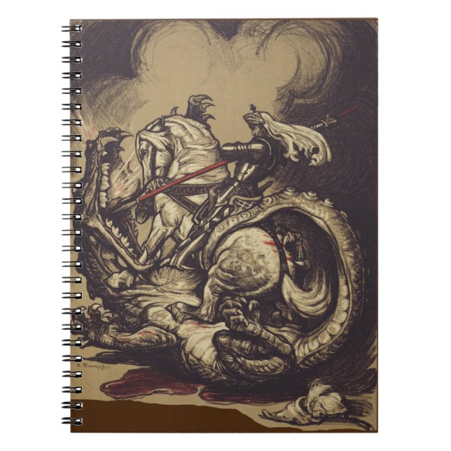 Cuaderno San Jorge y el Dragón Gran Mártir (Frente)