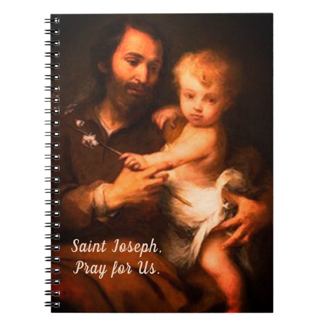 Cuaderno San José con el niño de Cristo (Frente)