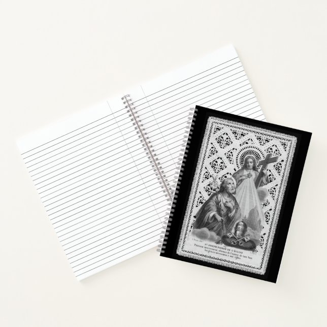 Cuaderno San José, Símbolos papales y el SHJ (LT 02) (Interior)