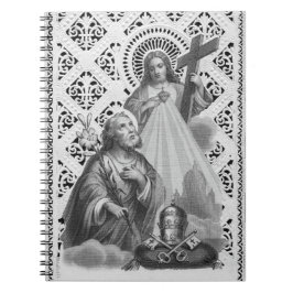 Cuaderno San José, Símbolos papales y SHJ (detalle; LT 02)