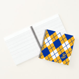 Cuaderno San Jose State Spartans argyle