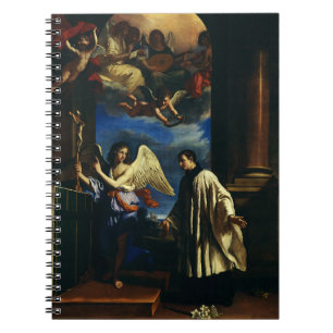 Cuaderno San Luis Gonzaga Patrono de los Estudiantes Arte F