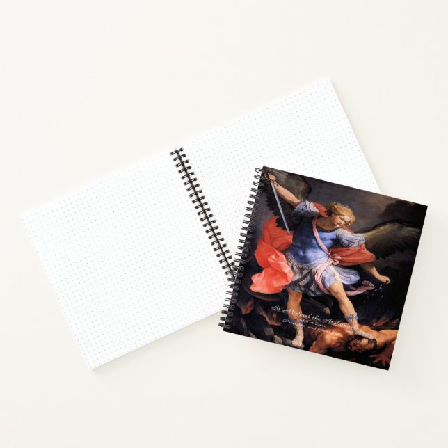 Cuaderno San Miguel Arcángel con oración (Interior)