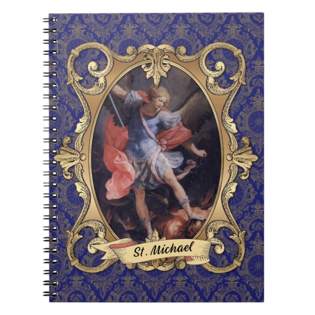 Cuaderno San Miguel Archangel Vintage Elegante (Frente)