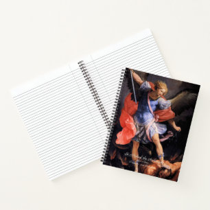 Cuaderno San Miguel el Arcángel con la oración