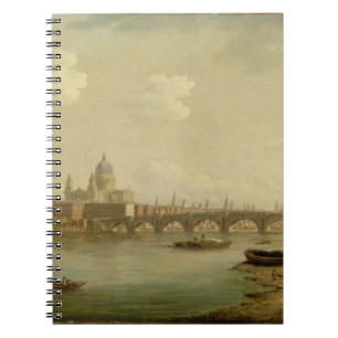 Cuaderno San Pablo y puente de Blackfriars, Londres,