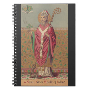 Cuaderno San Patricio de Irlanda Arte Céltico Sagrado