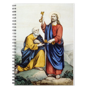 Cuaderno San Pedro que recibe las llaves - 1907
