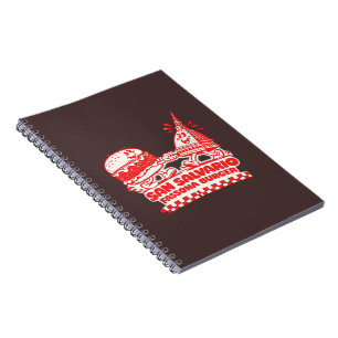 Cuaderno San Salvario Fassona Burger - Dibujo animado retro