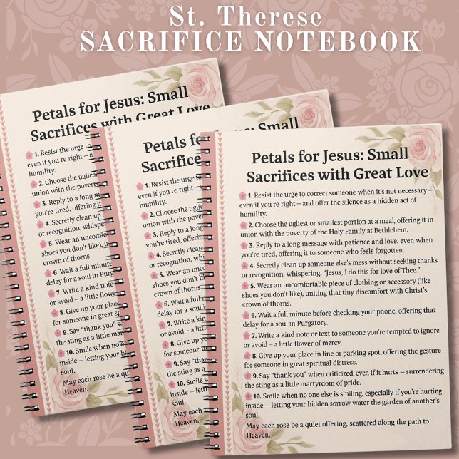 Cuaderno San Terés de Jesús Sacrificio Católico (Subido por el creador)