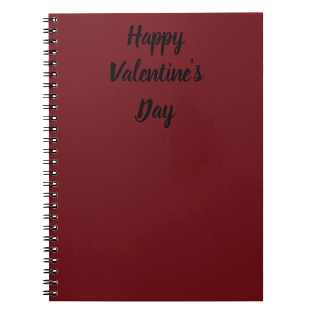 Cuaderno San Valentín (Frente)