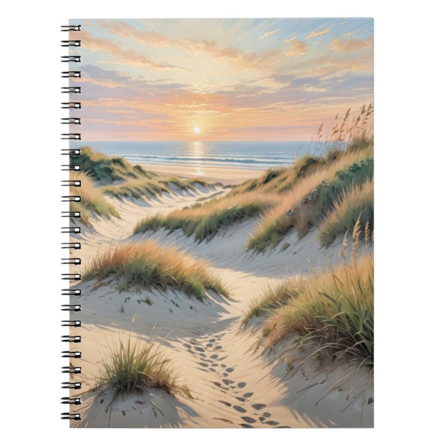 Cuaderno Sand Dune Footprints (Frente)