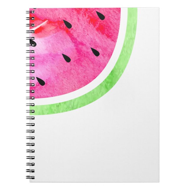 Cuaderno sandía acuarela (Frente)