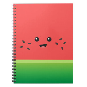 Cuaderno Sandía Adorable, Feliz y Alegre