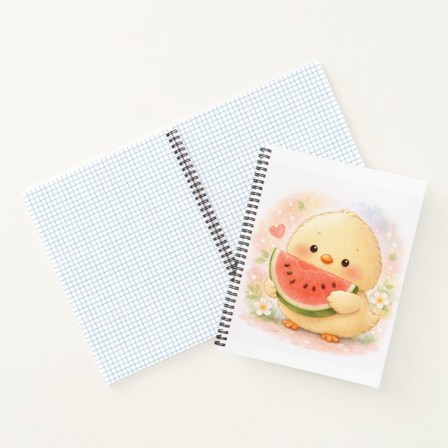 Cuaderno Sandía Alma Pollito (Interior)
