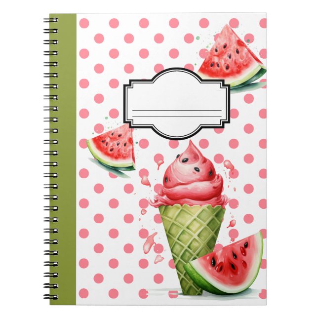Cuaderno Sandía de agua dulce (Frente)