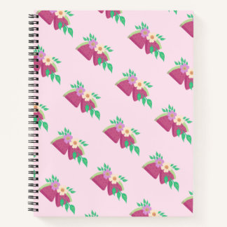 Cuaderno Sandía rosa ilustrada fruta 