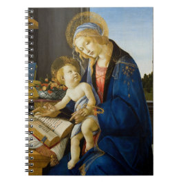 Cuaderno Sandro Botticelli Madonna del libro Niño Jesús