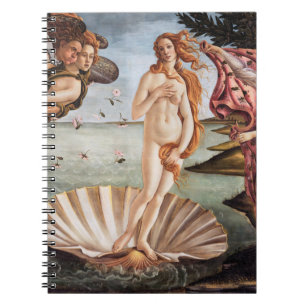 Cuaderno Sandro Botticelli - Nacimiento de Venus